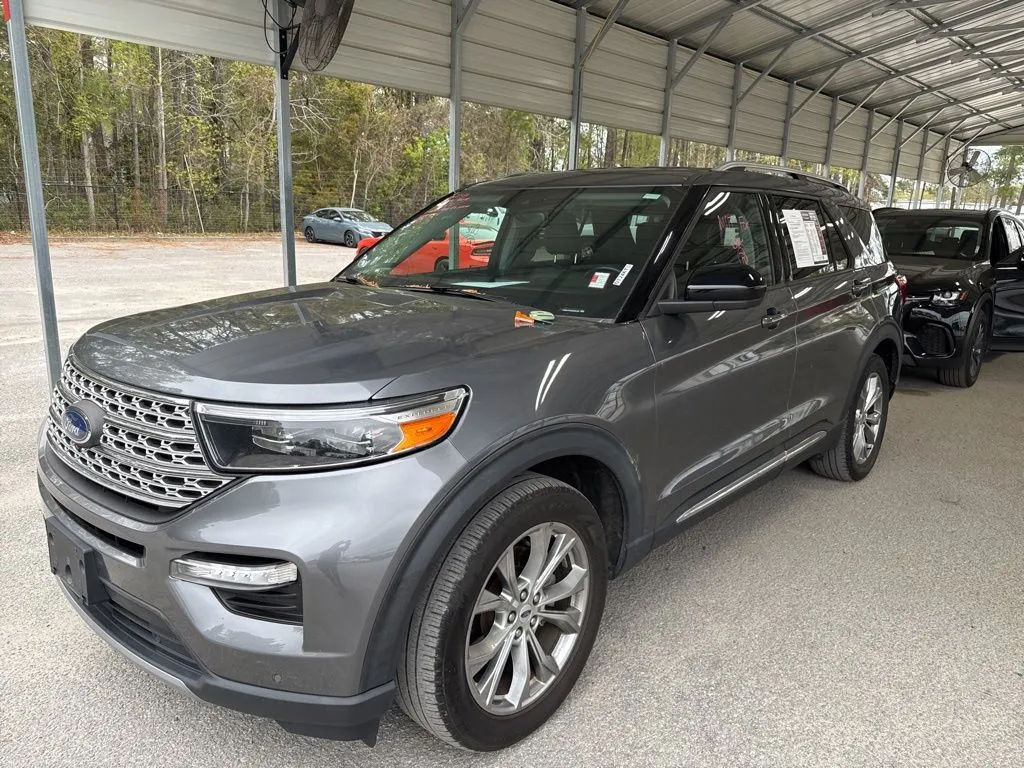 Gray 2022 Ford Explorer Limited for sale in Summerville, SC