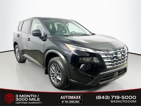 Black 2024 Nissan Rogue S for sale in Summerville, SC