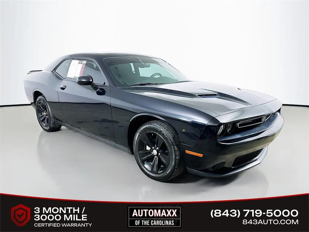 Black 2023 Dodge Challenger SXT for sale in Summerville, SC