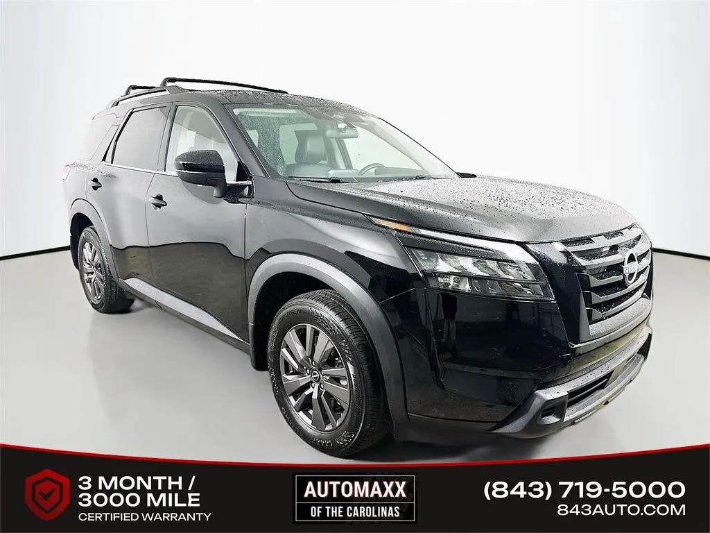 Black 2023 Nissan Pathfinder SV for sale in Summerville, SC