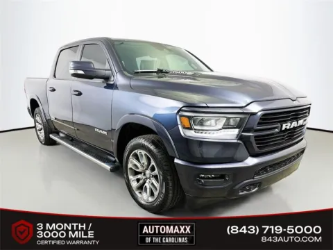 Blue 2021 Ram 1500 Laramie for sale in Summerville, SC