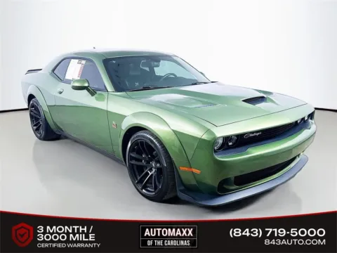 Green 2023 Dodge Challenger R/T Scat Pack Widebody for sale in Summerville, SC