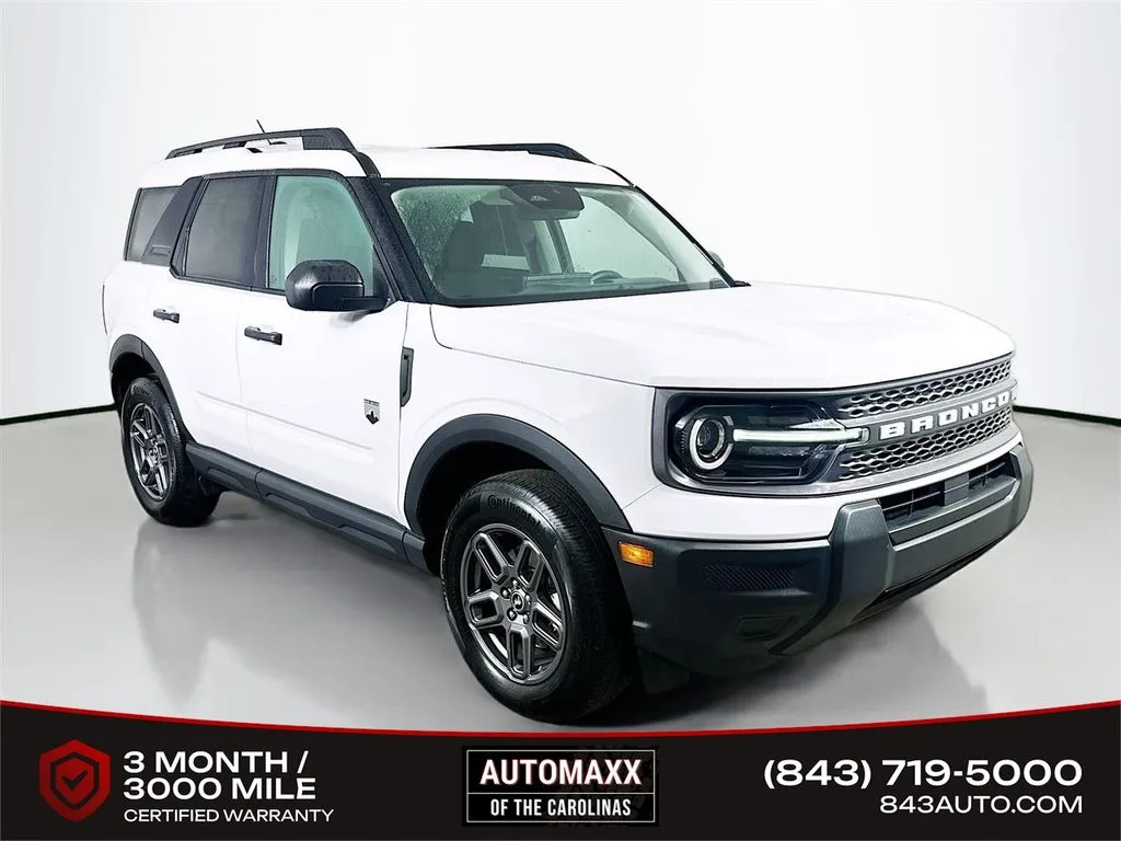 White 2025 Ford Bronco Sport Big Bend for sale in Summerville, SC