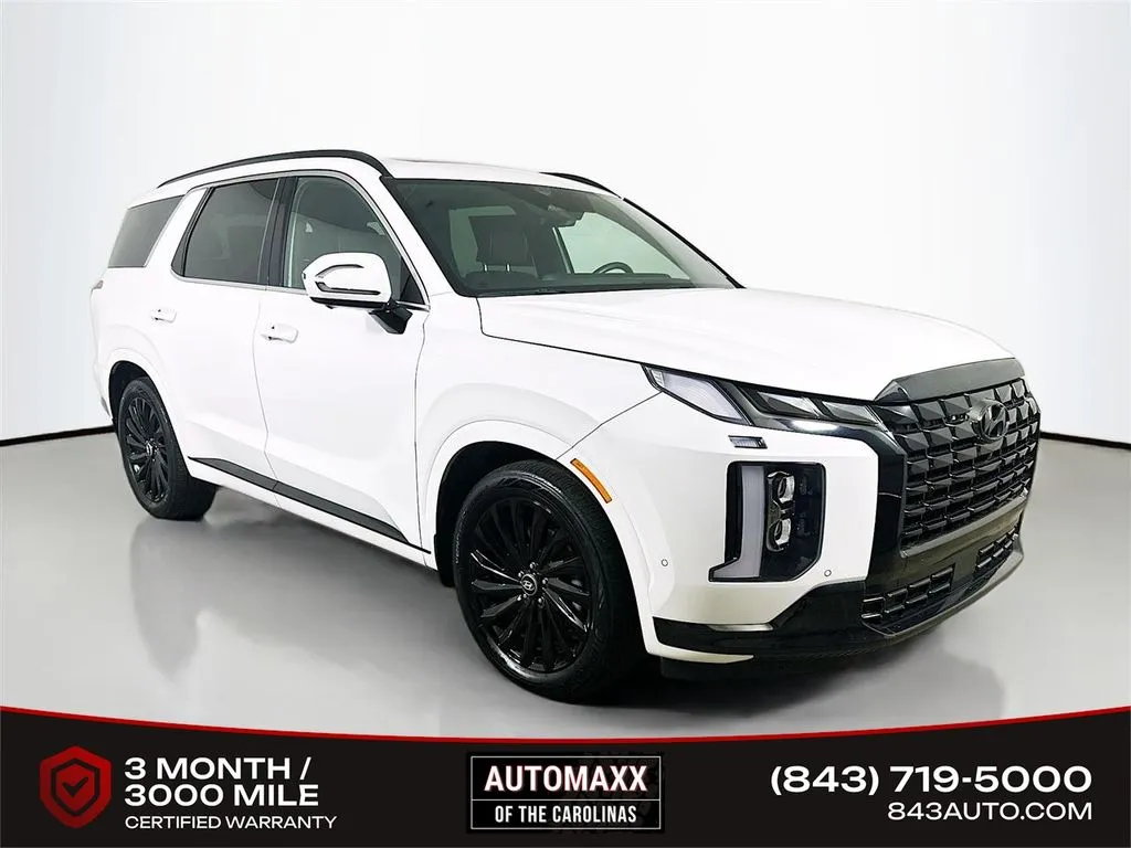 White 2024 Hyundai Palisade Calligraphy Night Edition for sale in Summerville, SC