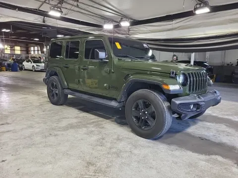Green 2021 Jeep Wrangler Unlimited Sahara Altitude for sale in Summerville, SC