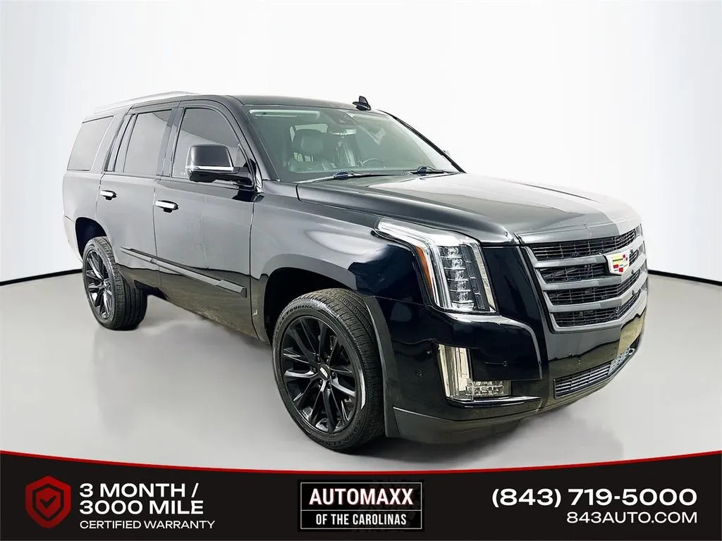 Black 2020 Cadillac Escalade Luxury for sale in Summerville, SC