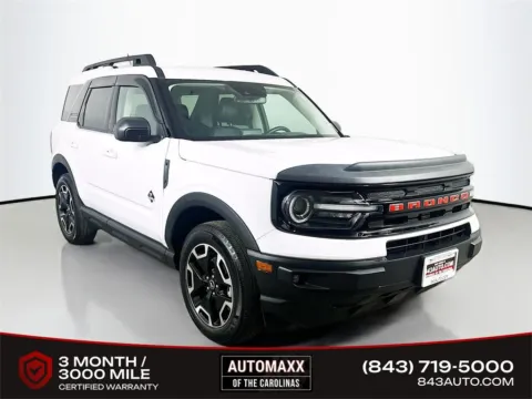 White 2023 Ford Bronco Sport Outer Banks for sale in Summerville, SC