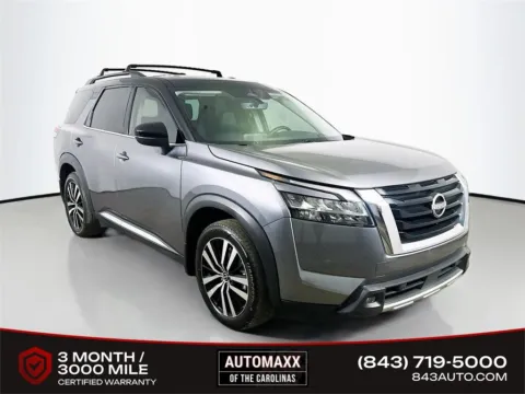 Gray 2023 Nissan Pathfinder Platinum for sale in Summerville, SC