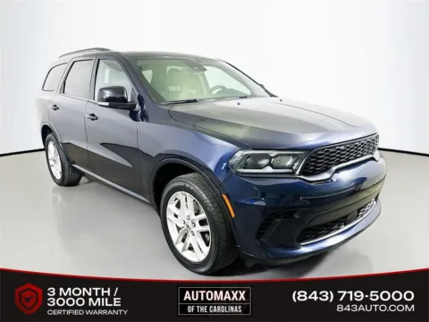 Blue 2024 Dodge Durango GT Plus for sale in Summerville, SC