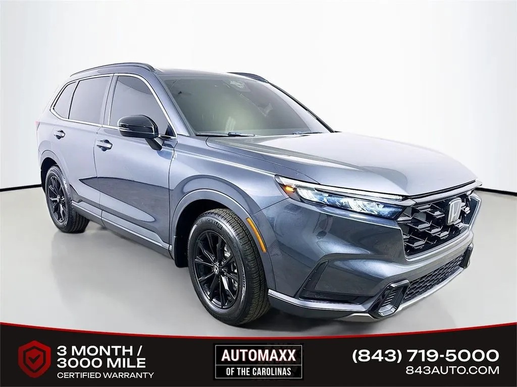 Blue 2024 Honda CR-V Hybrid Sport-L for sale in Summerville, SC
