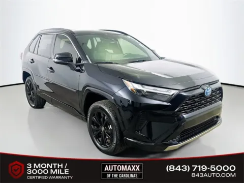 Black 2022 Toyota RAV4 Hybrid SE for sale in Summerville, SC