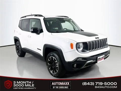 White 2023 Jeep Renegade Latitude for sale in Summerville, SC