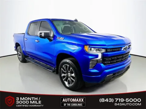 Blue 2023 Chevrolet Silverado 1500 RST for sale in Summerville, SC
