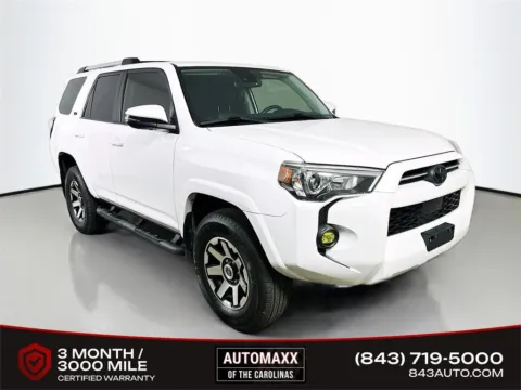 White 2022 Toyota 4Runner SR5 Premium for sale in Summerville, SC