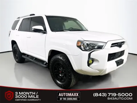 White 2022 Toyota 4Runner SR5 Premium for sale in Summerville, SC