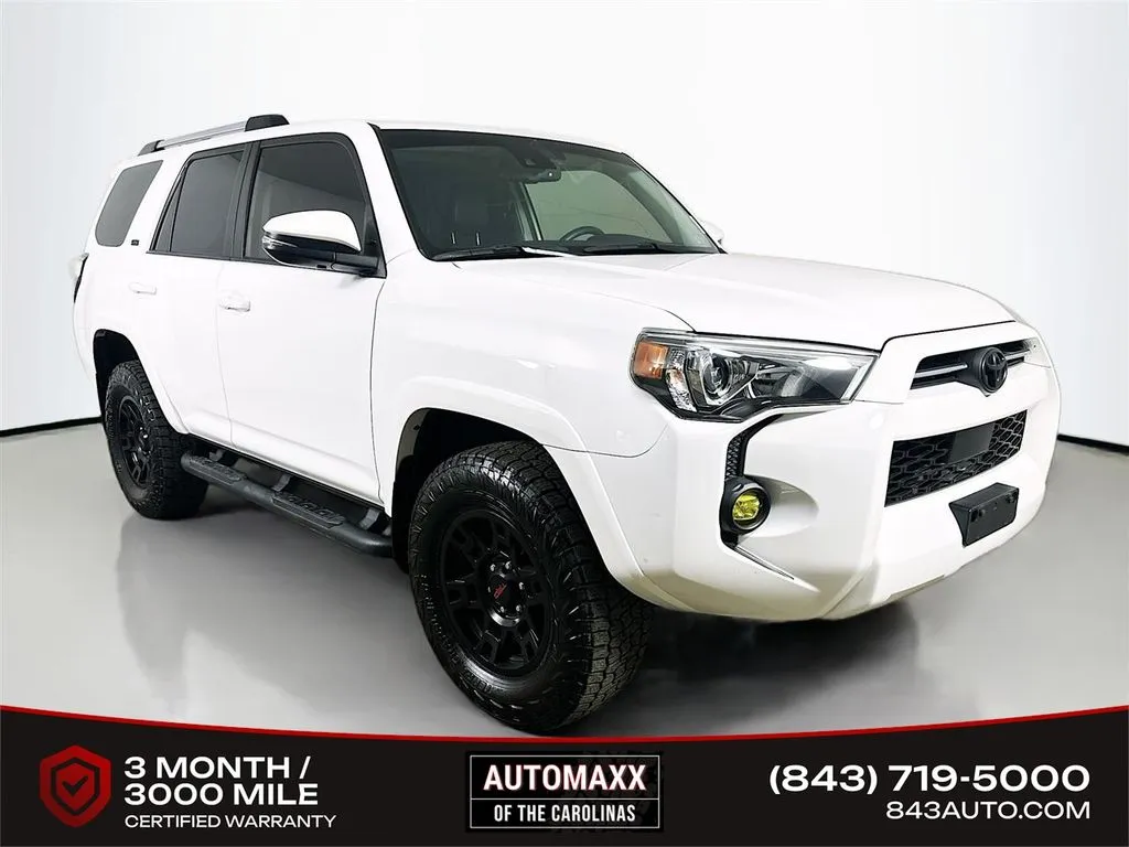 White 2022 Toyota 4Runner SR5 Premium for sale in Summerville, SC