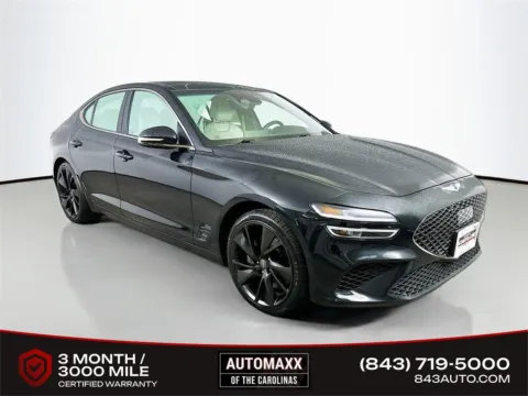 Black 2023 Genesis G70 3.3T for sale in Summerville, SC