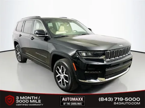 Black 2024 Jeep Grand Cherokee L Limited for sale in Summerville, SC