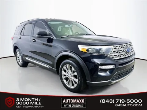 Black 2021 Ford Explorer Limited for sale in Summerville, SC