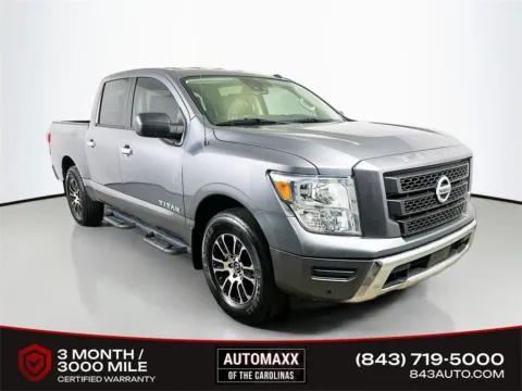 Gray 2021 Nissan Titan SV for sale in Summerville, SC