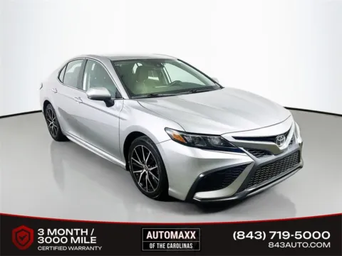 Silver 2021 Toyota Camry SE for sale in Summerville, SC