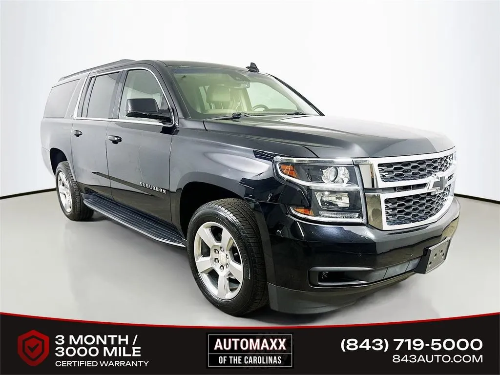 Black 2019 Chevrolet Suburban LT for sale in Summerville, SC