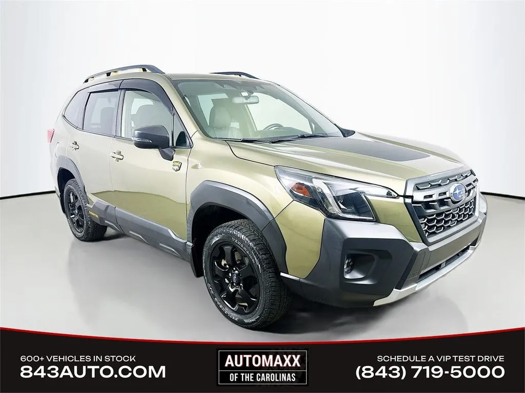 Green 2023 Subaru Forester Wilderness for sale in Summerville, SC
