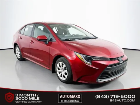 Red 2025 Toyota Corolla LE for sale in Summerville, SC