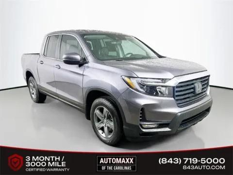 Gray 2021 Honda Ridgeline RTL for sale in Summerville, SC