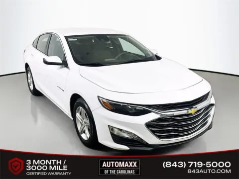 White 2023 Chevrolet Malibu LT for sale in Summerville, SC