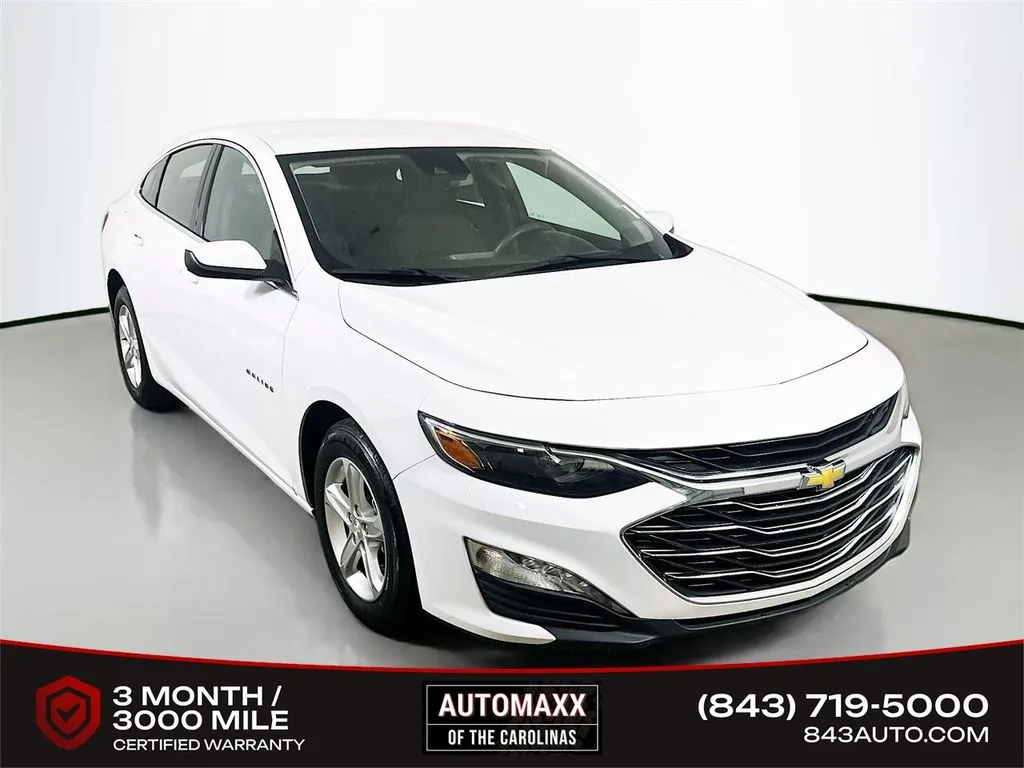 White 2023 Chevrolet Malibu LT for sale in Summerville, SC