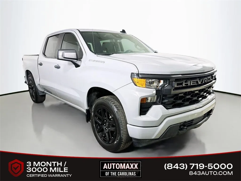Gray 2024 Chevrolet Silverado 1500 Custom for sale in Summerville, SC