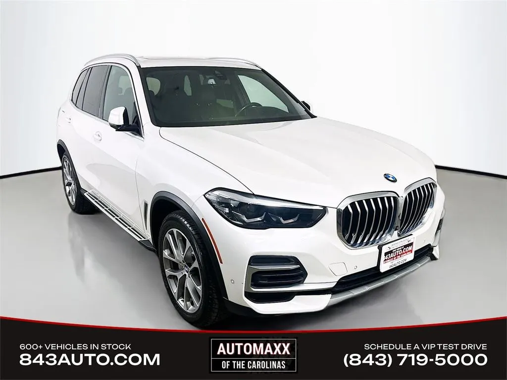 White 2023 BMW X5 xDrive40i for sale in Summerville, SC