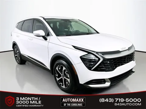White 2025 Kia Sportage EX for sale in Summerville, SC