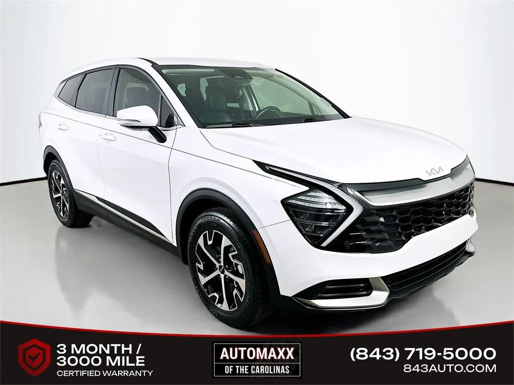 White 2025 Kia Sportage EX for sale in Summerville, SC