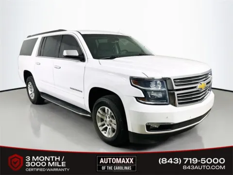White 2019 Chevrolet Suburban Premier for sale in Summerville, SC