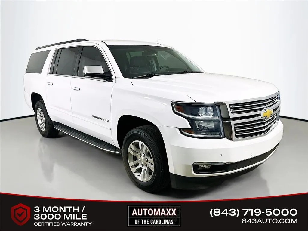 White 2019 Chevrolet Suburban Premier for sale in Summerville, SC
