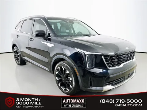 Black 2024 Kia Sorento EX for sale in Summerville, SC