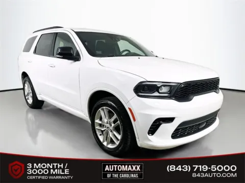 White 2024 Dodge Durango GT Plus for sale in Summerville, SC