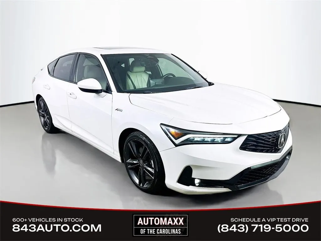 White 2024 Acura Integra A-Spec Package for sale in Summerville, SC