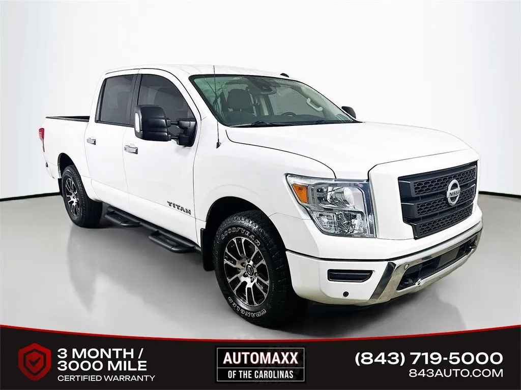 White 2021 Nissan Titan SV for sale in Summerville, SC