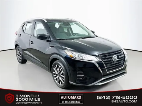 Black 2021 Nissan Kicks SV for sale in Summerville, SC