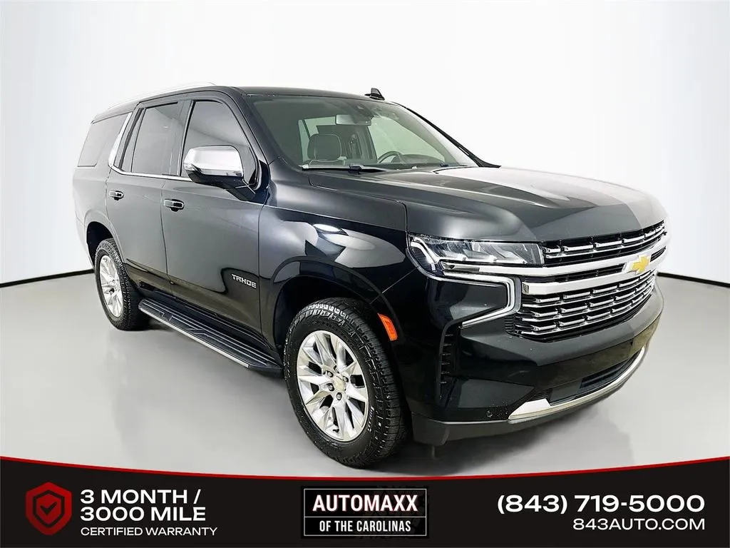 Black 2021 Chevrolet Tahoe Premier for sale in Summerville, SC