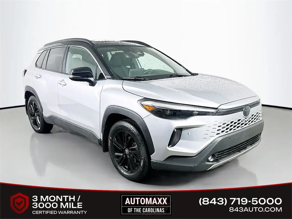 Black 2026 Toyota Corolla Cross Hybrid XSE for sale in Summerville, SC