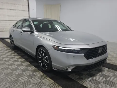 Silver 2024 Honda Accord Hybrid Touring for sale in Summerville, SC