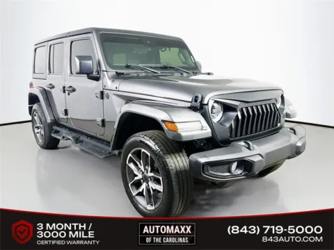 Gray 2024 Jeep Wrangler Sport S 4xe for sale in Summerville, SC