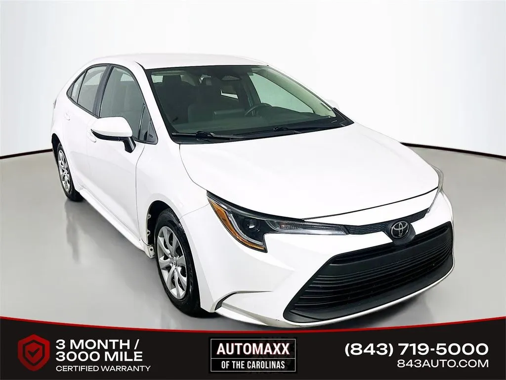 White 2024 Toyota Corolla LE for sale in Summerville, SC