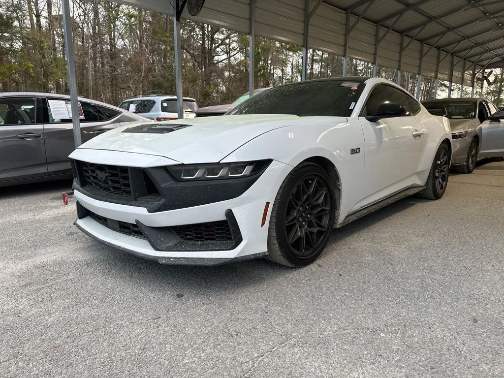 White 2024 Ford Mustang GT Premium for sale in Summerville, SC