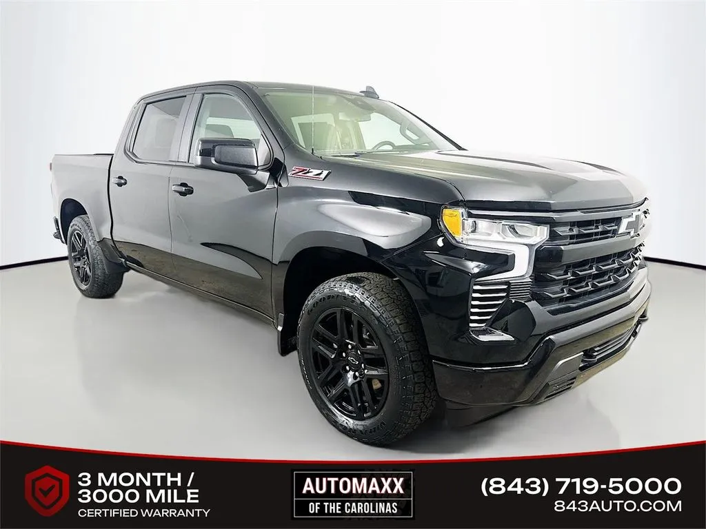 Black 2023 Chevrolet Silverado 1500 RST for sale in Summerville, SC