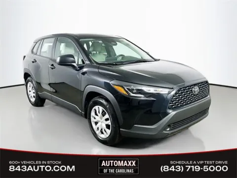 Black 2023 Toyota Corolla Cross L for sale in Summerville, SC